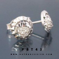 Mua BÔNG TAI VÀNG TRẮNG PBT43 tại Anh Phương Jewelry