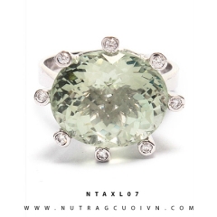 Mua Nhẫn bạc thạch anh xanh NTAXL07 tại Anh Phương Jewelry