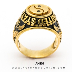 Mua Nhẫn vàng nam ANB01 tại Anh Phương Jewelry