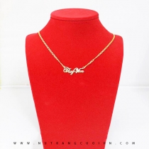 Mua Dây chuyền khắc tên APJ017 tại Anh Phương Jewelry