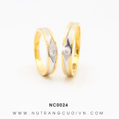 Mua Nhẫn cưới 2 màu NC0024 tại Anh Phương Jewelry