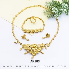 Mua Bộ Trang Sức Cưới APJ03 tại Anh Phương Jewelry