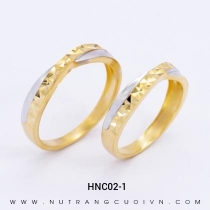 Mua Nhẫn Cưới Vàng HNC02-1 tại Anh Phương Jewelry