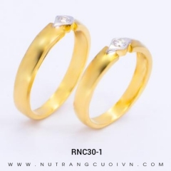 Mua Nhẫn Cưới Vàng RNC30-1 tại Anh Phương Jewelry
