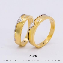 Mua Nhẫn Cưới Vàng RNC26 tại Anh Phương Jewelry