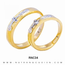 Mua Nhẫn Cưới Vàng RNC34 tại Anh Phương Jewelry