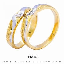 Mua Nhẫn Cưới Vàng RNC43 tại Anh Phương Jewelry