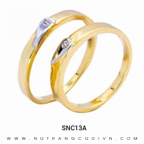 Mua Nhẫn Cưới Vàng SNC13A tại Anh Phương Jewelry