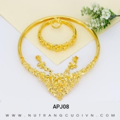 Mua BỘ TRANG SỨC CƯỚI APJ08 tại Anh Phương Jewelry