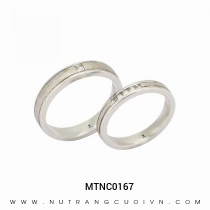 Mua Nhẫn Cưới Vàng Trắng MTNC0167 tại Anh Phương Jewelry