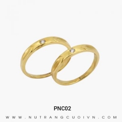 Mua Nhẫn Cưới Vàng PNC02 tại Anh Phương Jewelry