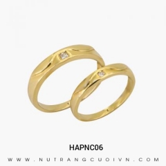 Mua Nhẫn Cưới Vàng HAPNC06 tại Anh Phương Jewelry