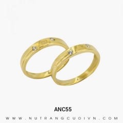 Mua Nhẫn Cưới Vàng  ANC55 tại Anh Phương Jewelry