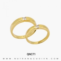 Mua Nhẫn Cưới Vàng QNC71 tại Anh Phương Jewelry