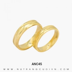 Mua Nhẫn Cưới Vàng ANC45 tại Anh Phương Jewelry