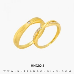 Mua Nhẫn Cưới Vàng HNC02.1 tại Anh Phương Jewelry