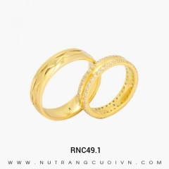 Mua Nhẫn Cưới Vàng RNC49.1 tại Anh Phương Jewelry