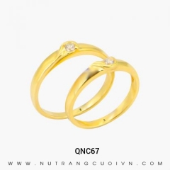 Mua Nhẫn Cưới Vàng QNC67 tại Anh Phương Jewelry