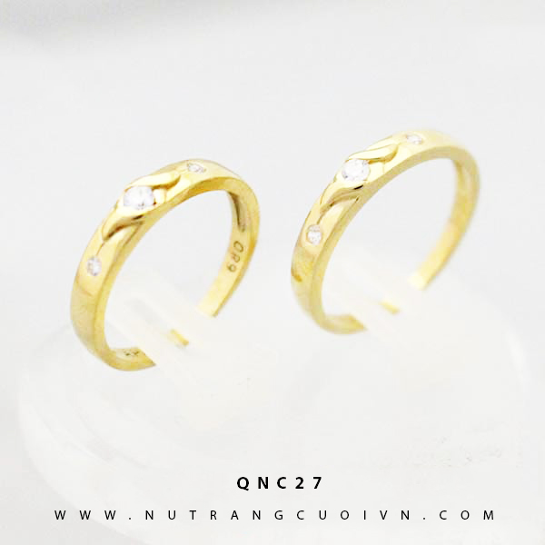 Nhẫn cưới đẹp QNC27