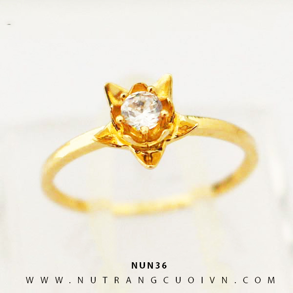 Nhẫn nữ vàng 18K NUN36