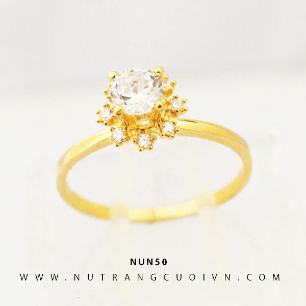 Nhẫn nữ vàng 18K NUN50