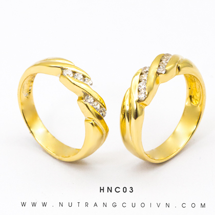 Nhẫn Cưới HNC03