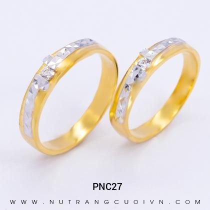 Nhẫn Cưới Vàng PNC27