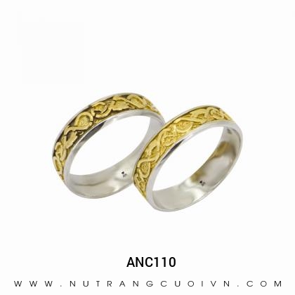 Nhẫn Cưới Hai Màu ANC110