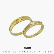 Nhẫn Cưới Vàng ANC48