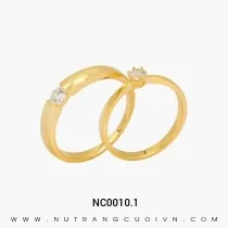 Nhẫn Cưới Vàng NC0010.1