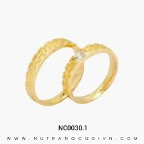 Nhẫn Cưới Vàng NC0030.1