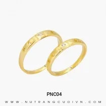 Nhẫn Cưới Vàng PNC04