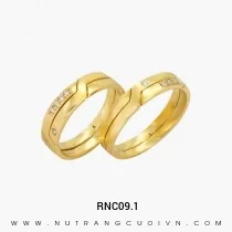 Nhẫn Cưới Vàng RNC09.1