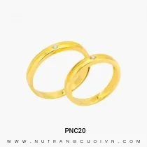 Nhẫn Cưới Vàng PNC20