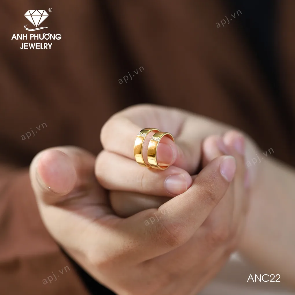 Nhẫn Cưới vàng ANC22