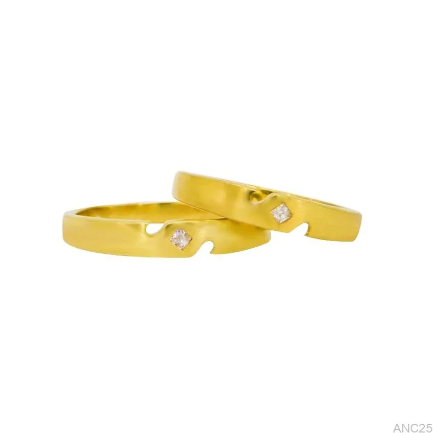 Nhẫn Cưới Vàng ANC25