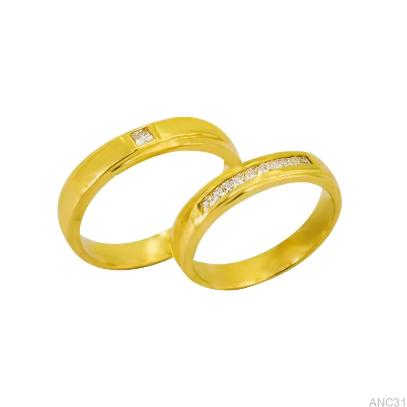 Nhẫn Cưới Vàng ANC31