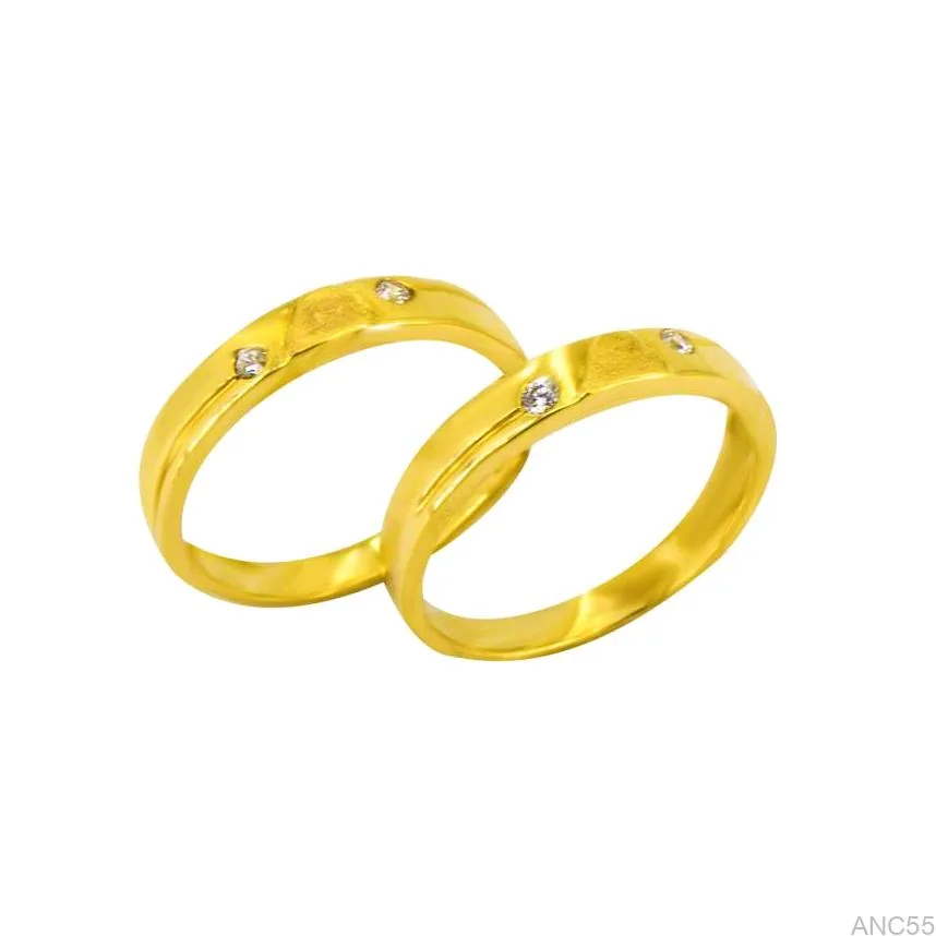 Nhẫn Cưới Vàng ANC55