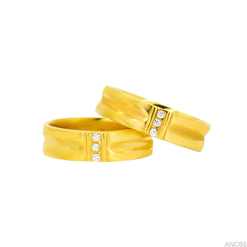 Nhẫn Cưới Vàng ANC66