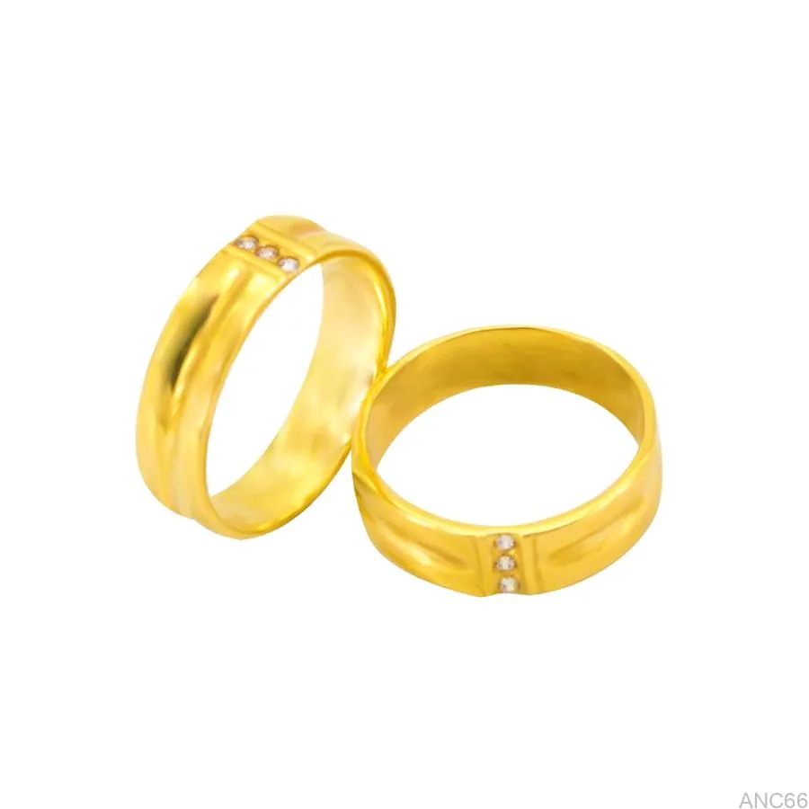 Nhẫn Cưới Vàng ANC66