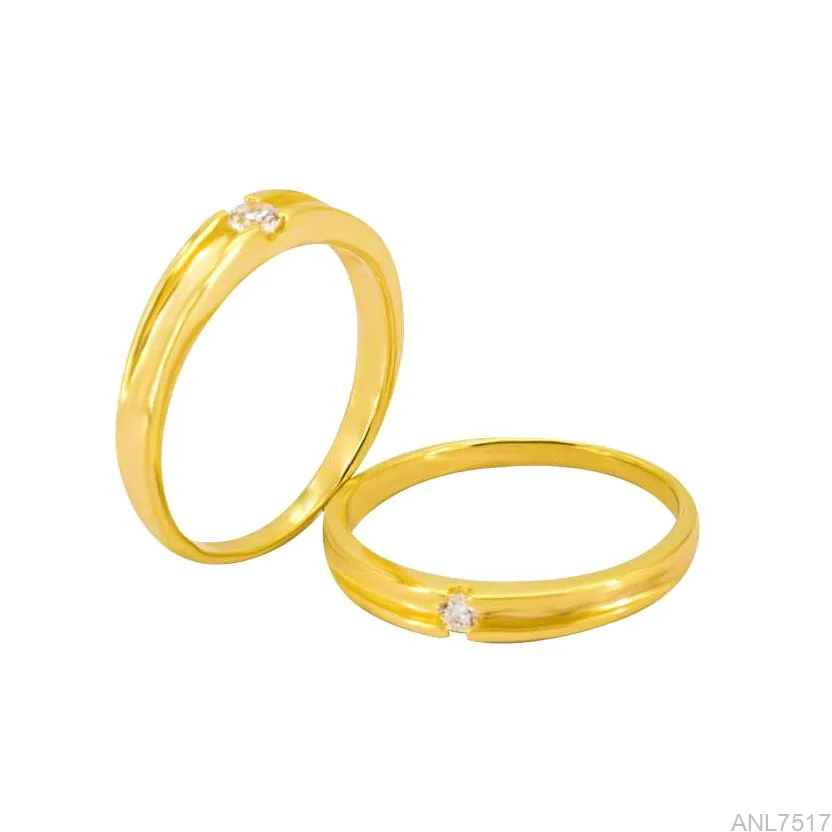 Nhẫn Cưới Vàng ANL7517