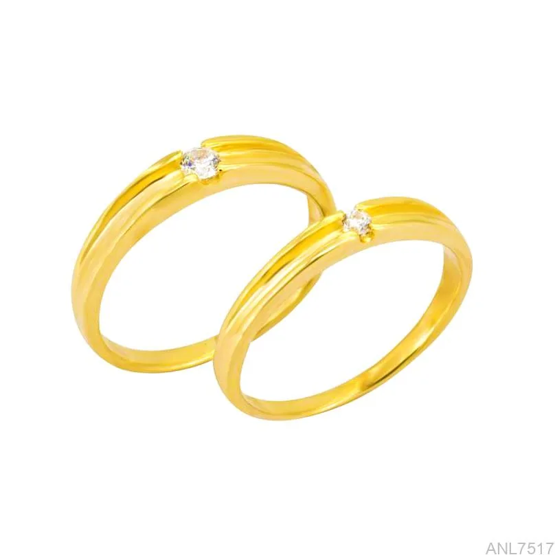 Nhẫn Cưới Vàng ANL7517