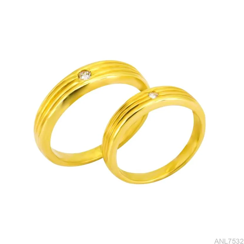 Nhẫn Cưới Vàng ANL7532