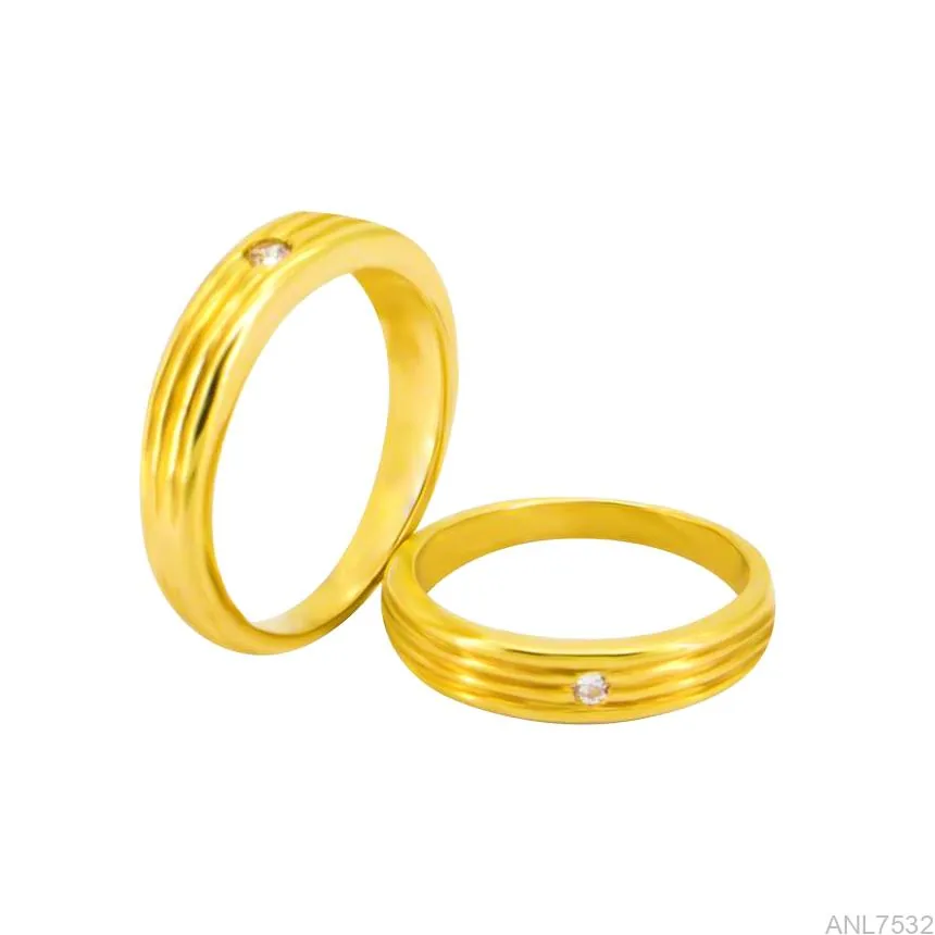 Nhẫn Cưới Vàng ANL7532