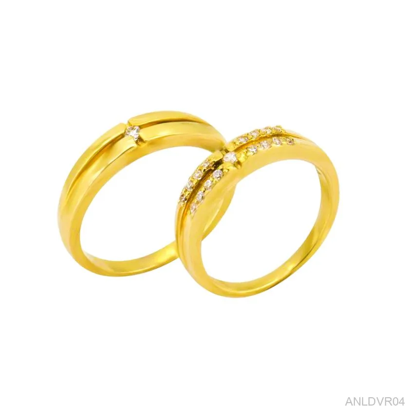 Nhẫn Cưới Vàng ANLDVR04