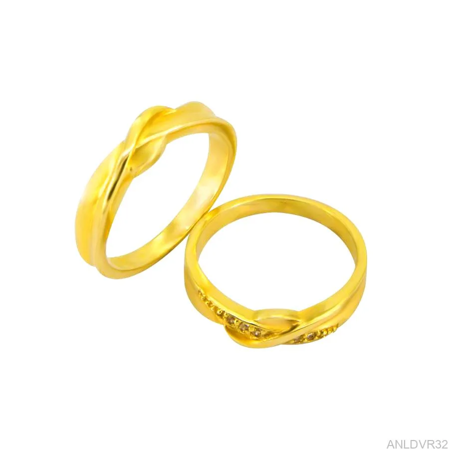 Nhẫn Cưới Vàng ANLDVR32