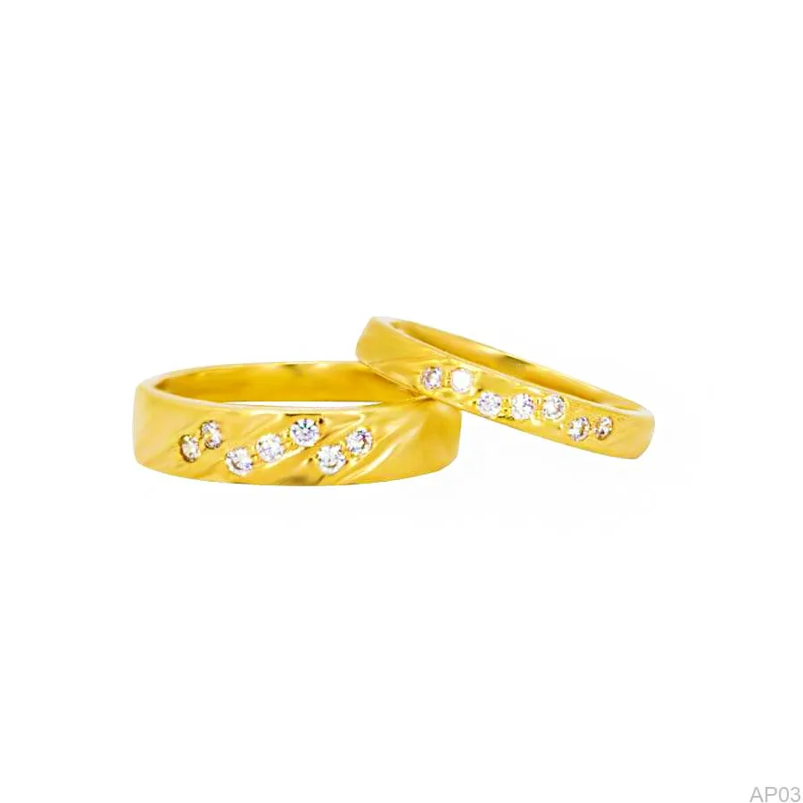 Nhẫn Cưới Vàng AP03