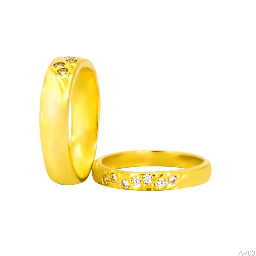 Nhẫn Cưới Vàng AP03