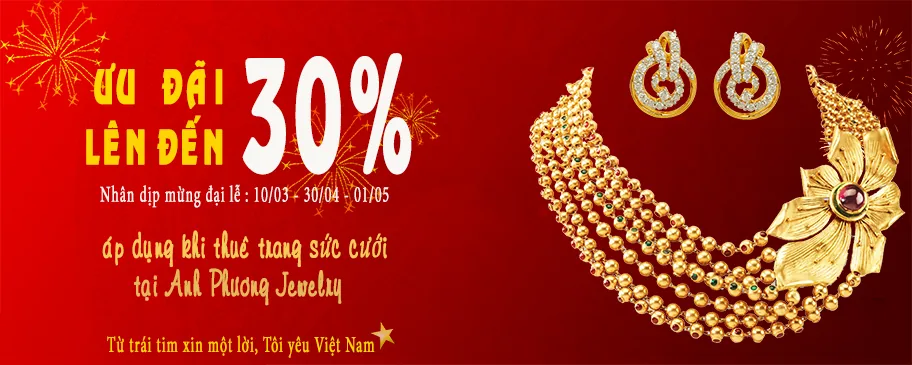 Siêu khuyến mãi mừng 10-3, 30-4, 1-5