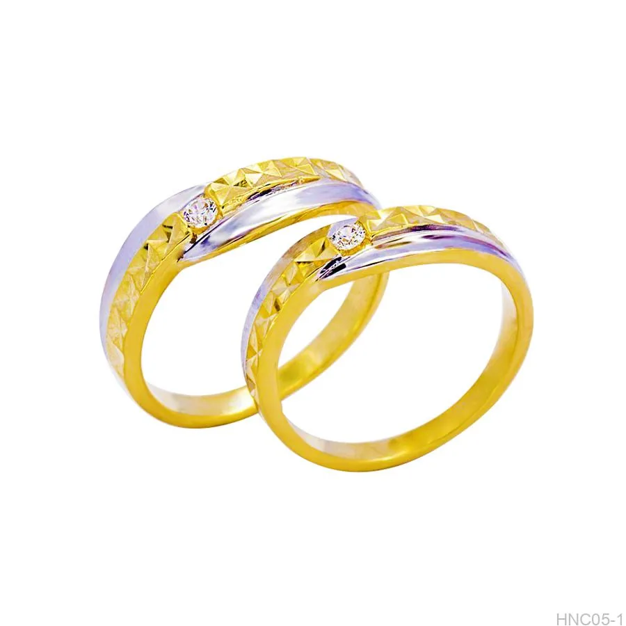 Nhẫn Cưới Vàng HNC05.1